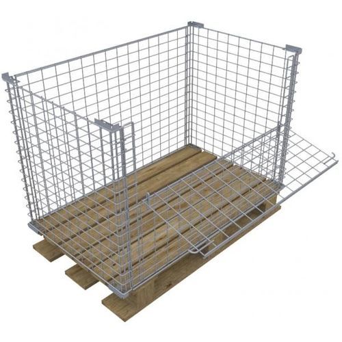 Cassa-pallet in legno - SAMARIT S.R.O. - in filo metallico / normalizzata / a pianali ripiegabili