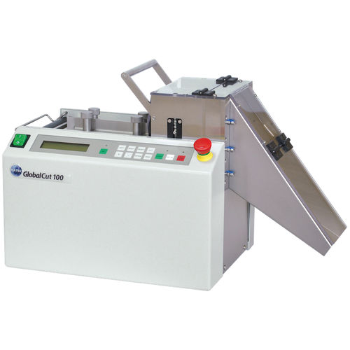 Macchina da taglio di cavi - GlobalCut 100 - Navia International GmbH - a lama / per materie plastiche / per tubi