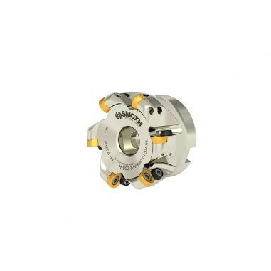 Fresa a inserti - TK RC12 D80 A27 Z07-H - SMOXH CUTTING TOOLS - di testa semisferica / a spianare / a copiare
