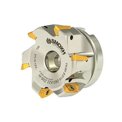 Fresa a riccio - TK90 ED10 D63 A22 Z07-H - SMOXH CUTTING TOOLS - a inserti multitaglienti / con inserti negativi / di finitura