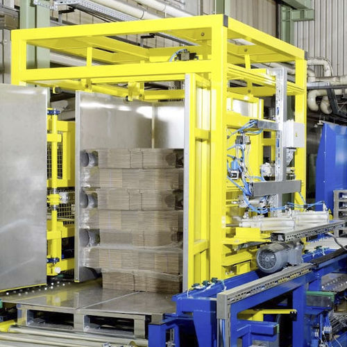 Cambio pallet automatizzato - PW - Dynalserg, S.L. - per l'industria alimentare e delle bevande / con navetta di trasferimento motorizzata indipendente