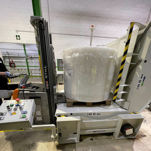 Inclinatore elettrico - CKWEL - Dynalserg, S.L. - semiautomatico / per bobina / 90°