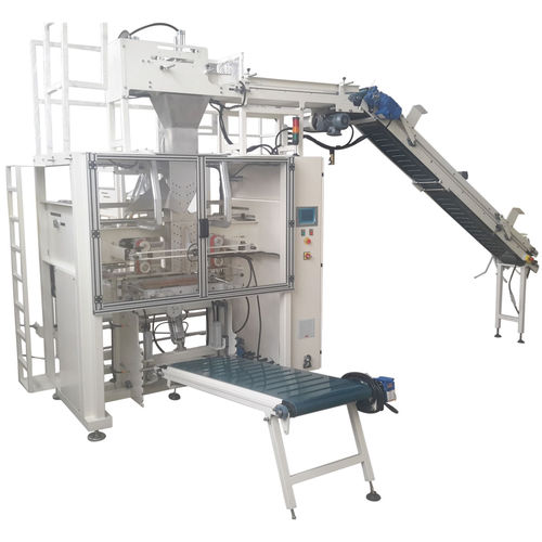 Macchina di confezionamento verticale -  BVM - 1300 - GPM - controllata da PLC / in pellicola / compatta