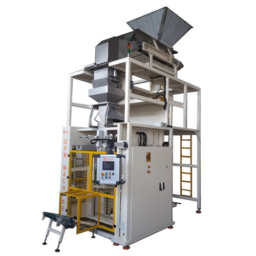 Confezionatrice verticale - 25 KG - GPM - FFS / servocomandata / per l'industria agroalimentare