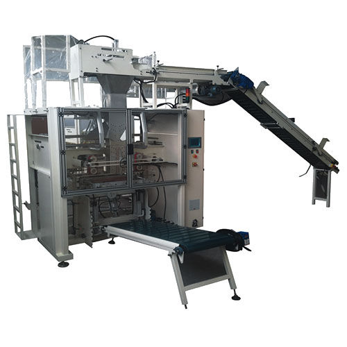 Macchina di confezionamento verticale - BVM-1300-L5 - GPM - controllata da PLC / in pellicola / compatta