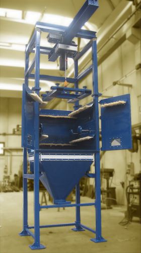 Svuota big-bag con dispositivo di sollevamento - Stawimpianti 