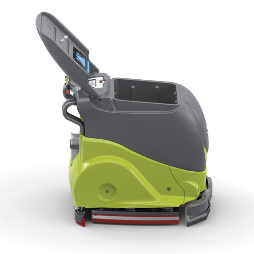 Robot di pulizia per magazzino - CR 700 - ADLATUS Robotics GmbH - per pavimento / per pulizia a umido / mobile