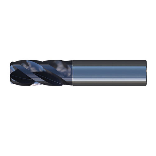 Fresa toroidale - T series - MASAM - a codolo / carburo solido / per acciaio temperato
