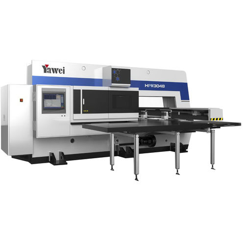 Punzonatrice rotativa - HPM series - JIANGSU YAWEI MACHINE TOOL - CNC / per barre / per lamiere