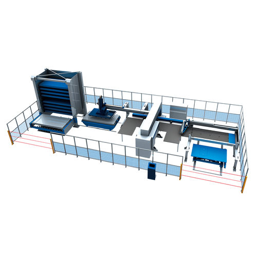 Unità di punzonatura automatica - HP-FMC  - JIANGSU YAWEI MACHINE TOOL