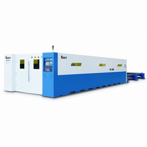 Macchina da taglio laser a fibra - HLF series - JIANGSU YAWEI MACHINE TOOL - per metallo / di lastre / compatta