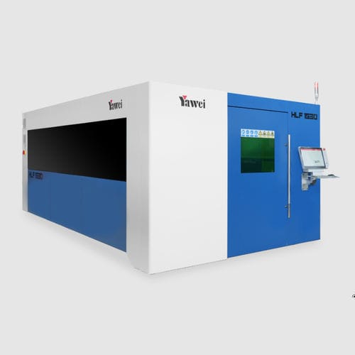 Macchina da taglio laser a fibra - HLF series - JIANGSU YAWEI MACHINE TOOL - per metallo / per lamiere / CNC