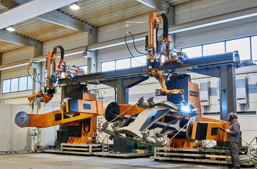 Stazione di saldatura Laser - YRHH - JIANGSU YAWEI MACHINE TOOL - modulare / robotizzata