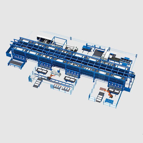 Capannone modulare - JIANGSU YAWEI MACHINE TOOL - industriale / di stoccaggio / di produzione
