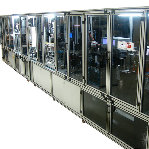 Linea di assemblaggio completamente automatica - Iron FT Automation - per componenti auto