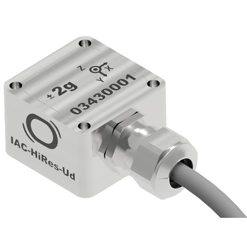 Accelerometro 2 assi - IAC-Hires-Ud - Micromega Dynamics - 1 asse / 3 assi / capacitivo