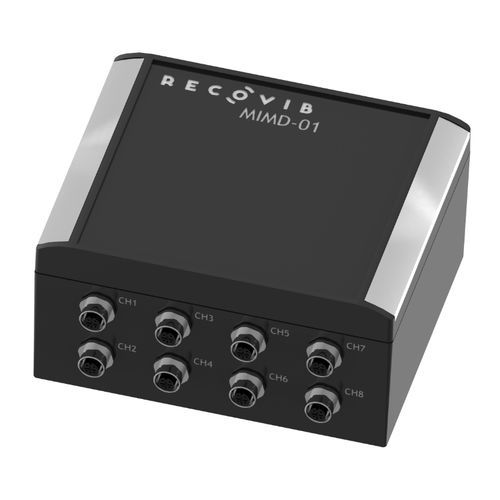 Apparecchio di monitoraggio di vibrazioni - Recovib Monitor 8 - Micromega Dynamics - condizioni di macchina / di temperatura / per la sicurezza