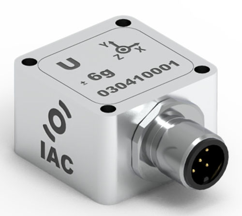 Accelerometro 3 assi - IAC-U-03 - Micromega Dynamics - MEMS / capacitivo / ad alta sensibilità