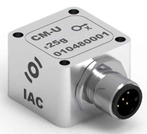 Accelerometro 1 asse - IAC-CM-U-01 - Micromega Dynamics - capacitivo / MEMS / con elettronica integrata