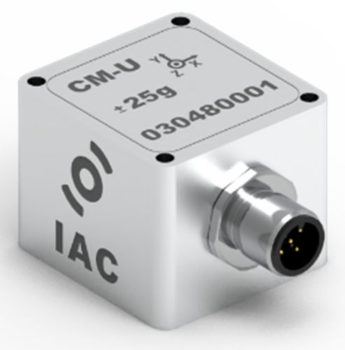 Accelerometro 3 assi - IAC-CM-U-03 - Micromega Dynamics - capacitivo / MEMS / compatto