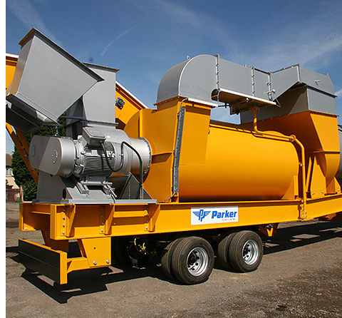 Impianto di produzione d'asfalto mobile - DrumStar - Parker Plant Ltd - continuo / a freddo