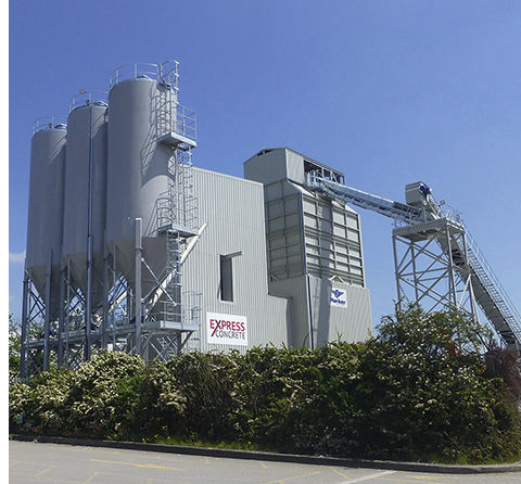 Centrale di betonaggio stazionario - Sitemix  - Parker Plant Ltd - orizzontale / verticale / continuo