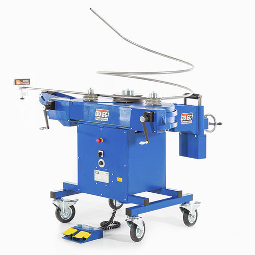 Curvatrice elettrica - RB60 - Jutec - per tubi / a 3 rulli trascinatori / orizzontale