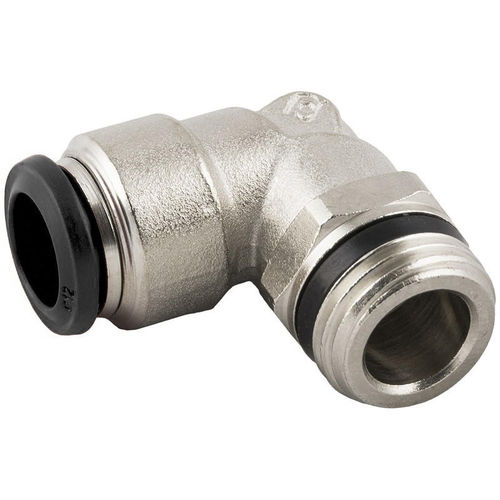 Raccordo maschio - 50111N - AIGNEP - per aria compressa / per vuoto / push-in