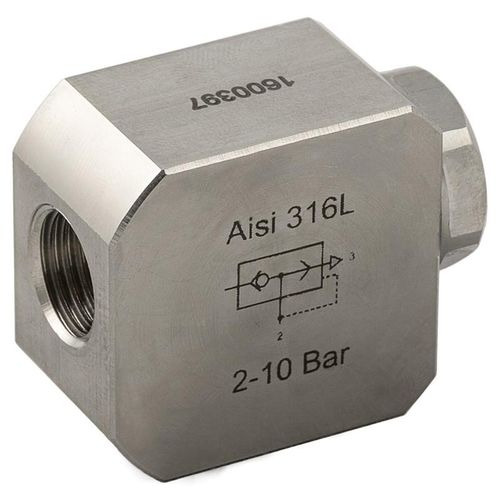 Valvola di scarico per aria compressa - 66050 series - AIGNEP - per acqua / in acciaio inossidabile / a fungo