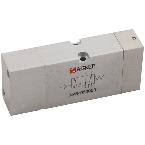 Distributore pneumatico a cassetto - 05VP series - AIGNEP - ad azionamento pneumatico / a 5/2 vie / a 5/3 vie