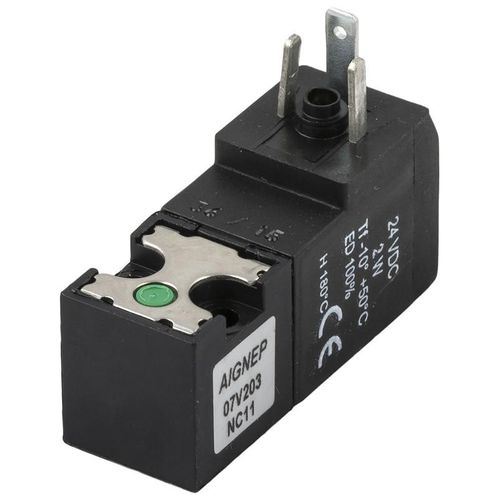 Elettrovalvola a comando assistito - 07V2 series - AIGNEP - a 3 vie / NC / NO