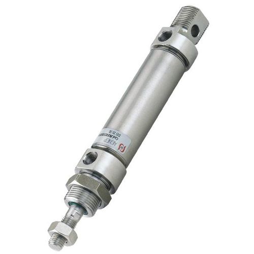 Cilindro pneumatico - MFI series - AIGNEP - a pistone magnetico / a doppio effetto / in acciaio inossidabile