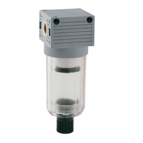 Carter per filtro a coalescenza - T010-MINI  - AIGNEP - a cartuccia / per aria compressa / in metallo