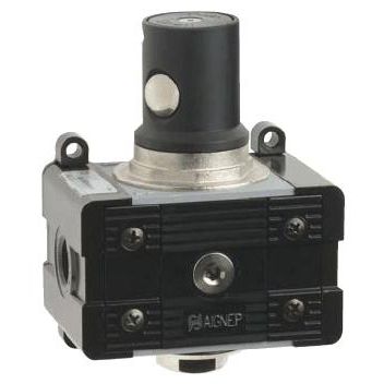 Valvola di arresto - T050 series - AIGNEP - a sfera / manuale / elettropneumatica