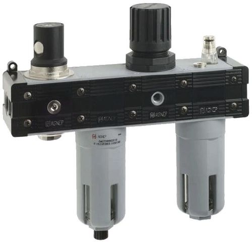 Filtro regolatore lubrificatore per aria compressa - T210 series - AIGNEP - sottovuoto