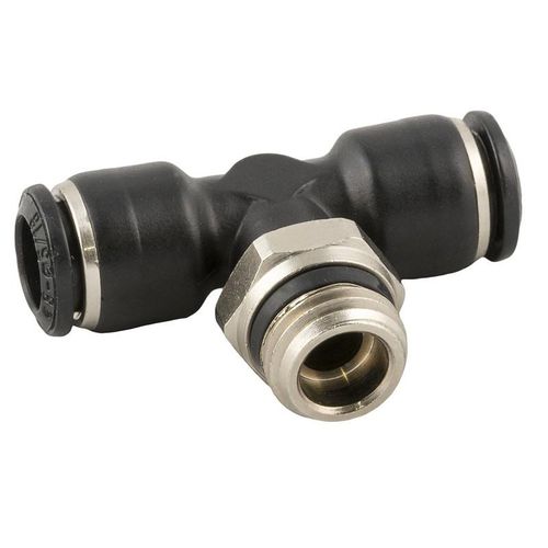 Raccordo in tecnopolimero - 55211 series - AIGNEP - per aria compressa / per vuoto / push-in