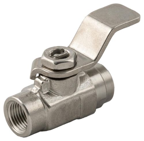 Valvola femmina-femmina - 66300 series - AIGNEP - a sfera / manuale / per acqua