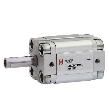 Cilindro compatto - QD1225 - AIGNEP - pneumatico / a pistone magnetico / a effetto semplice