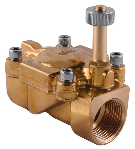Elettrovalvola a comando assistito - 04F - 2/2 NO - AIGNEP - a 2 vie / NO / per acqua