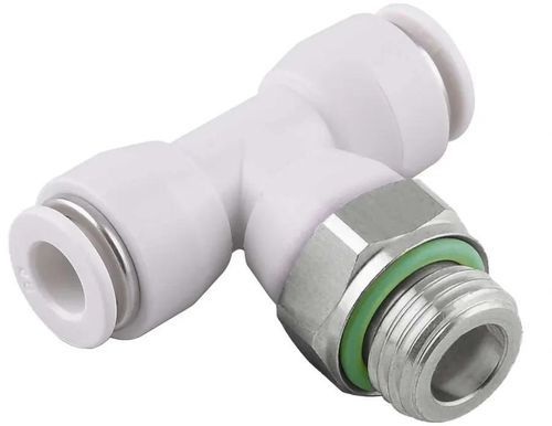 Raccordo idraulico - 53217X - AIGNEP - per aria compressa / per vuoto / push-in