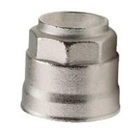 Tappo rotondo - 90610 series - AIGNEP - femmina / in ottone nichelato / a pressione