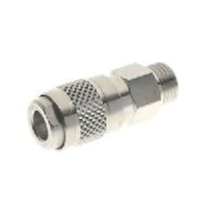 Raccordo automatico - 101 - AIGNEP - per aria compressa / rapido / in ottone nichelato