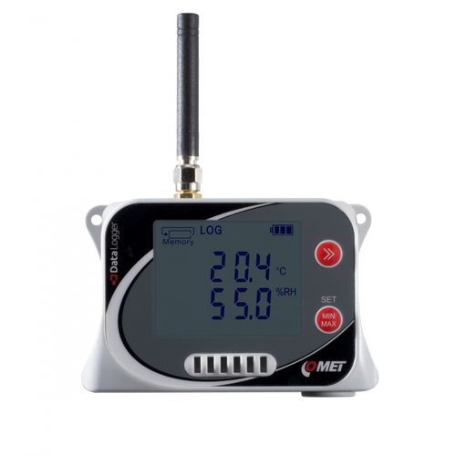 Registratore di dati di temperatura e umidità - U3120M - COMET SYSTEM, s.r.o. - USB / GSM/GPRS / con display