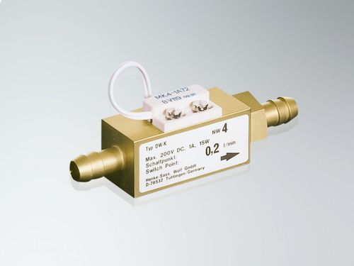 Flussostato a pistone - DW-K - Henke-Sass, Wolf GmbH - ad ampolla reed / per acqua / per liquido refrigerante