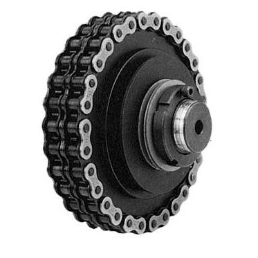 Giunto con catena a rulli - CG-CC series - Cross & Morse - per albero / doppio
