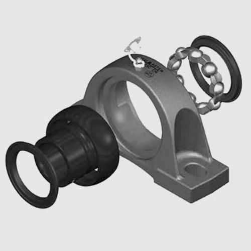Supporto di albero auto-allineante - Cross & Morse - cilindrico / a sfere / a rulli conici