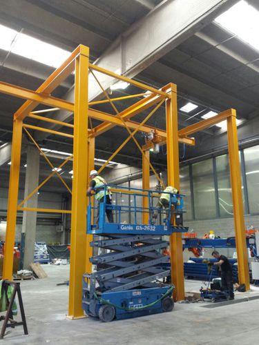 Carroponte monorotaia - casella manut.service srl - per carichi leggeri
