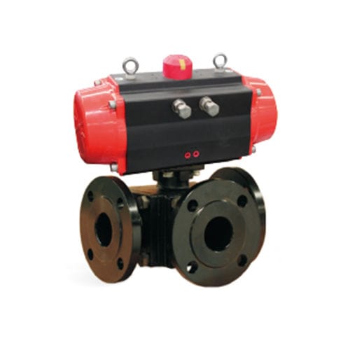 Valvola a sfera - RP-400 - ROPO GmbH - pneumatica / di controllo / per acqua