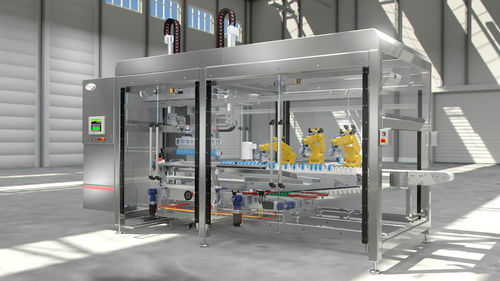 Incassatrice a carico dall'alto - VC series - Delkor Systems, Inc - a moto continuo / automatica / ad alta velocità