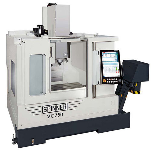 Centro di lavoro CNC 3 assi - VC series - SPINNER Werkzeugmaschinenfabrik GmbH - verticale / BT 40 / HSK-63